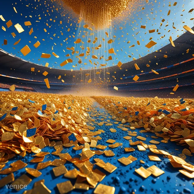 Mining gold on Mars